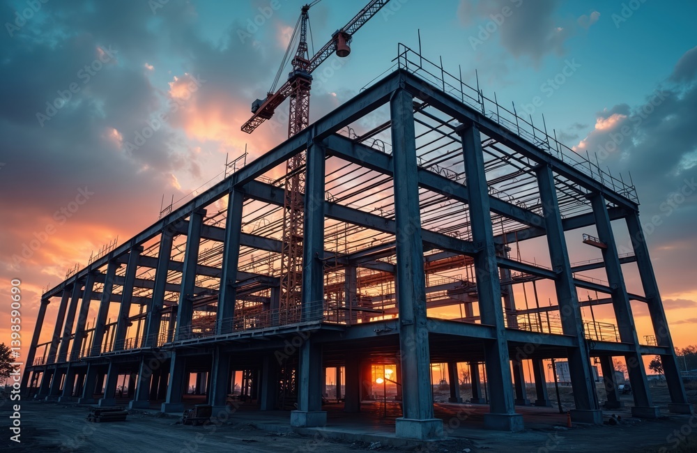 Structural steel fabrication